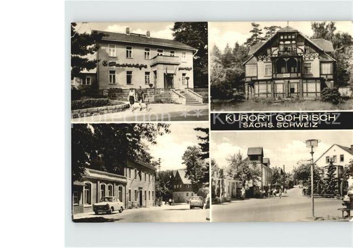 Gohrisch Ortspartie Gaststaette Kurort