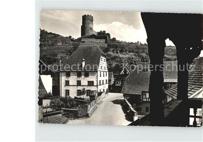 Kaysersberg Haut Rhin Vieux Quartier Chateau