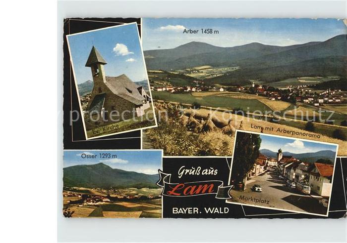 Lam Oberpfalz Kirche Marktplatz Arber Osser Bayerischer Wald