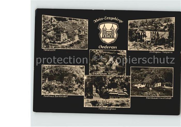 Oederan Klein Erzgebirge Miniaturpark im Stadtwald