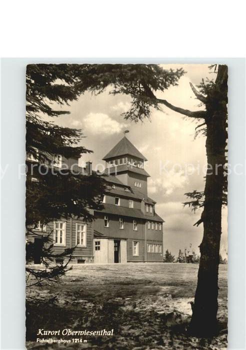 Oberwiesenthal Erzgebirge Fichtelberghaus Kurort