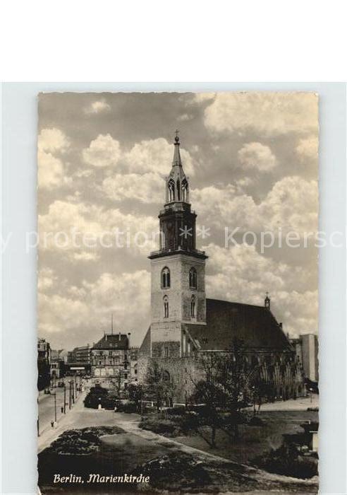 BERLIN  CITY Marienkirche