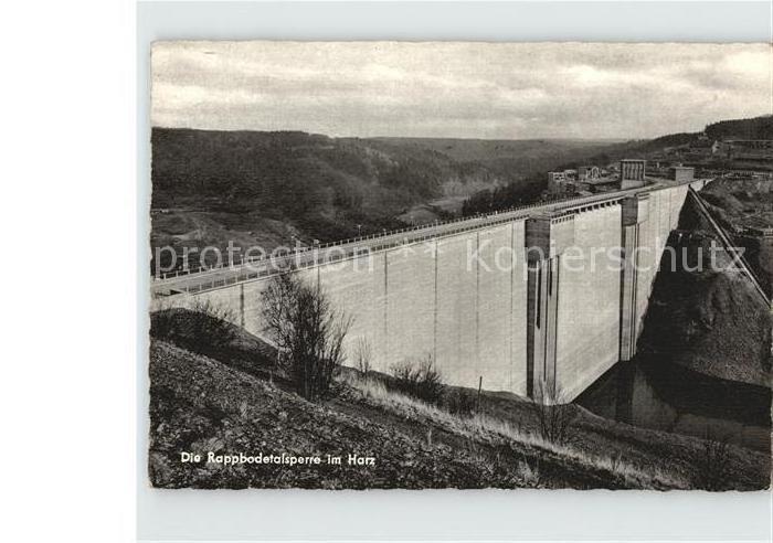 Rappbodetalsperre Sperrmauer