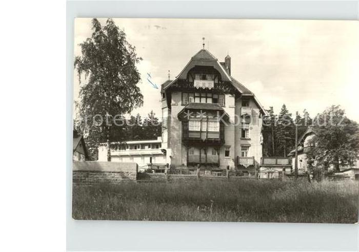 Hartha Tharandt Reichsbahn Genesungsheim Otto Rehschuh Altbau Kurort