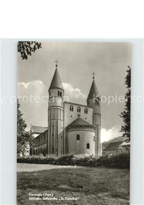 Gernrode Harz 1000jaehrige Stiftskirche St Cyriakus Luftkurort