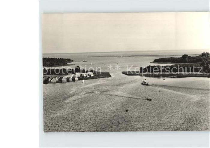 Roebel Mueritz Mecklenburgische Seenplatte Fliegeraufnahme