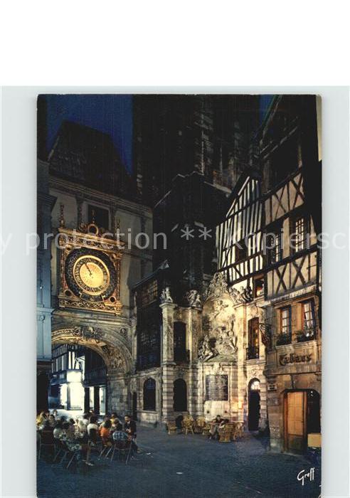 Rouen Gros Horloge construit en 1525
