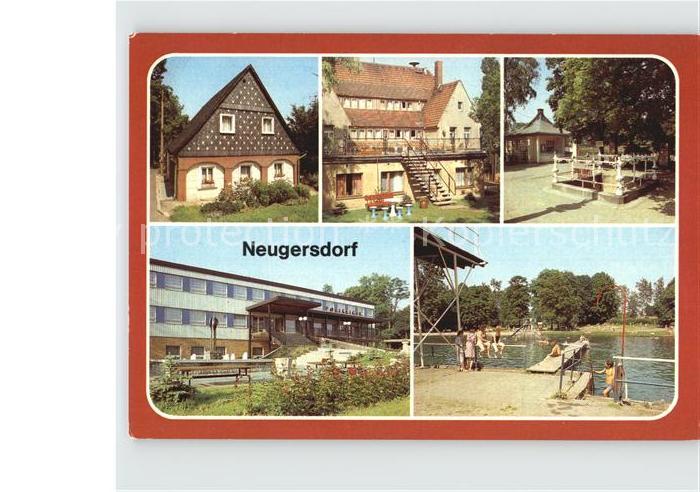 Neugersdorf Sachsen Umgebindehaus Jugendherberge Spreequelle Poliklinik Volksbad