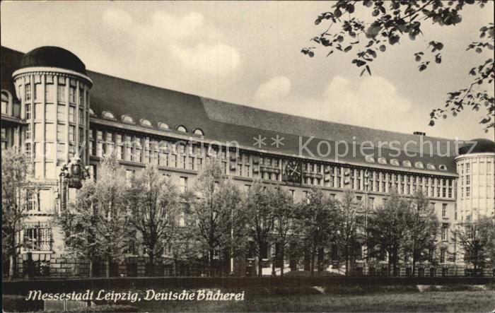 LEIPZIG Sachsen Deutsche Buecherei
