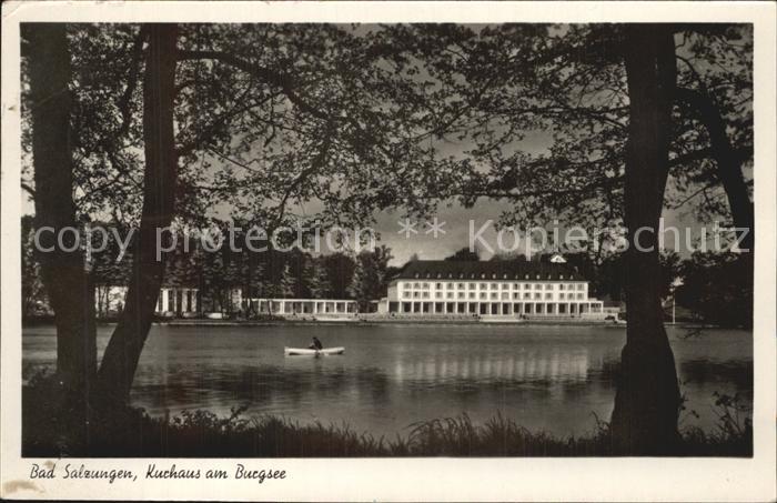 Bad Salzungen Kurhaus am Burgsee