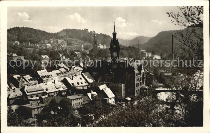 Waldheim Sachsen Blick vom Eichberg