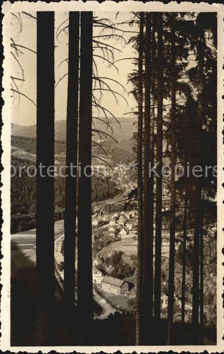 Sitzendorf Thueringen Teilansicht