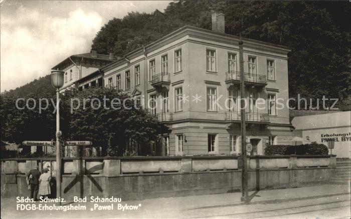 Bad Schandau FDGB Erholungsheim Pawel Bykow