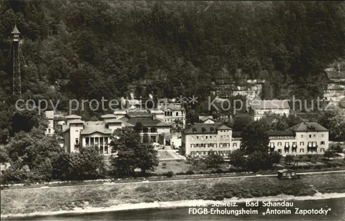 Bad Schandau FDGB Erholungsheim Antonin Zapotocky