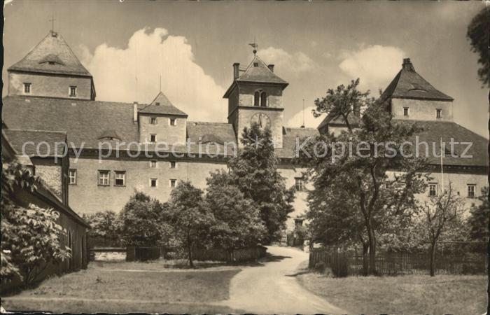 Augustusburg Suedansicht der Burg
