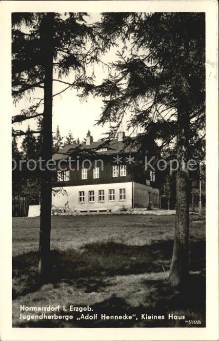 Hormersdorf Erzgebirge Jugendherberge Adolf Hennecke Kleines Haus