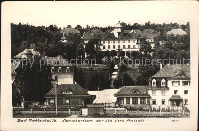 Bad Gottleuba-Berggiesshuebel Sanatorium der SVA