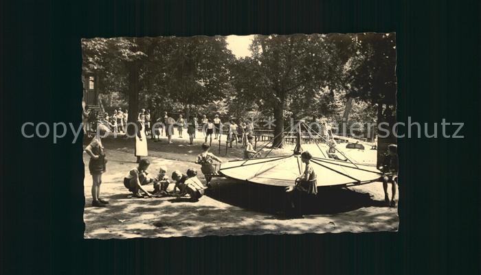 Bad Lausick Bethlehemstift Kindererholungsheim Spielplatz