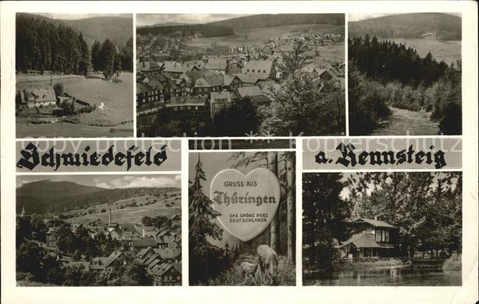 Schmiedefeld Rennsteig Total und Teilansichten