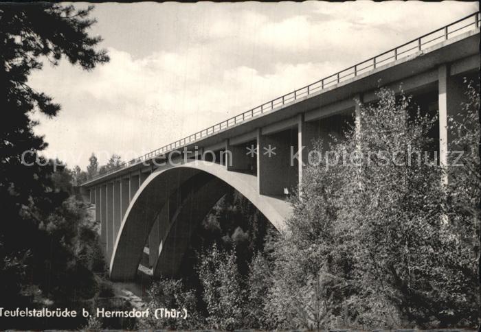 Hermsdorf Thueringen Teufelsbruecke