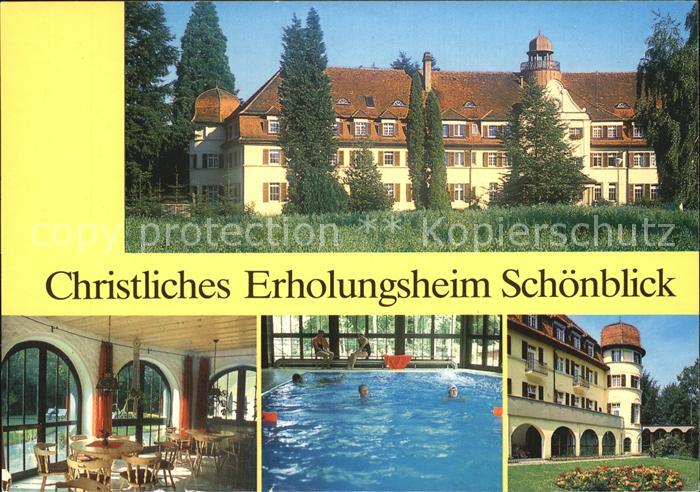 Rehnenhof Christl Erholungsheim Schoenblick Speisesaal Hallenbad