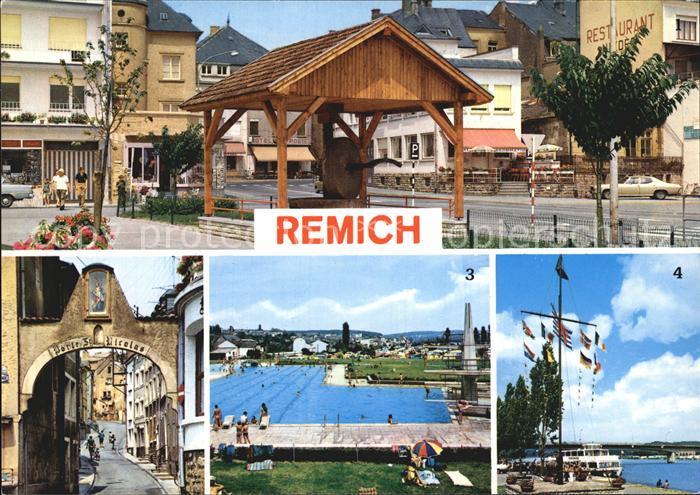 Remich Porte Saint Nicolas Ancienne Presse a fruits Piscines Princesse Marie Ast