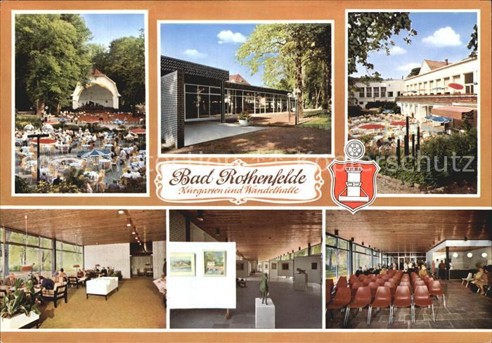 Bad Rothenfelde Kurgarten und Wandelhalle