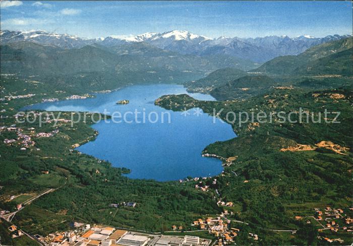 Lago d`Orta Visione aerea