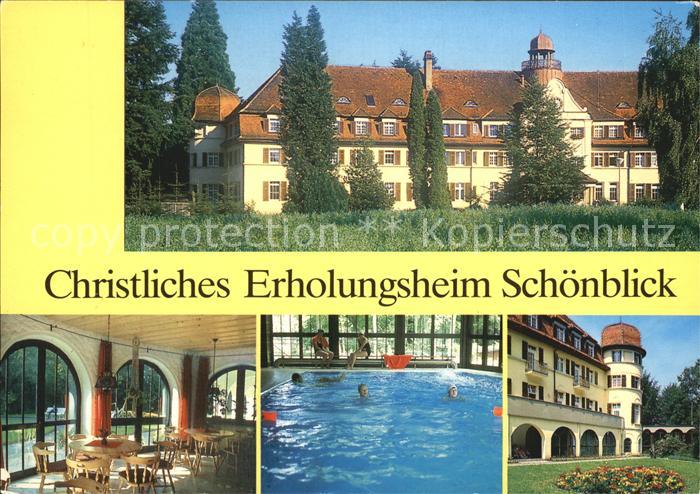 Rehnenhof Christl Erholungsheim Schoenblick Speisesaal Hallenbad