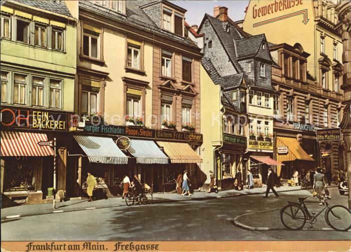 Frankfurt Main Fressgasse