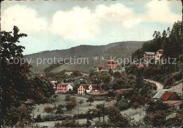 Wangenbourg-Engenthal Vue sur le Kohlberg