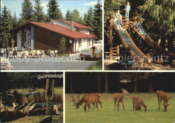 Mehlmeisel Bayreuther Haus Kinderspielplatz Wildgehege