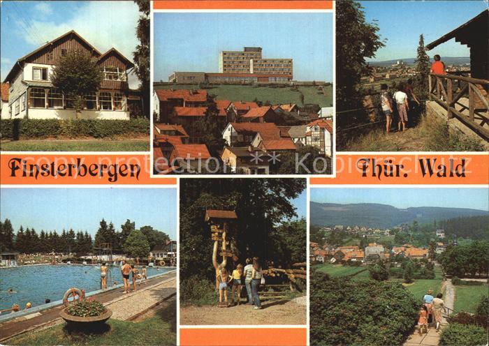 Finsterbergen Gaststaette Waldschloesschen FDGB Erholungsheim Wilhelm Pieck Bloc