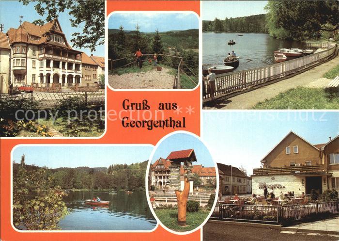 Georgenthal Klingenthal Hotel Deutscher Hof Schwabhaeuser Kopf Hammerteich FDGB