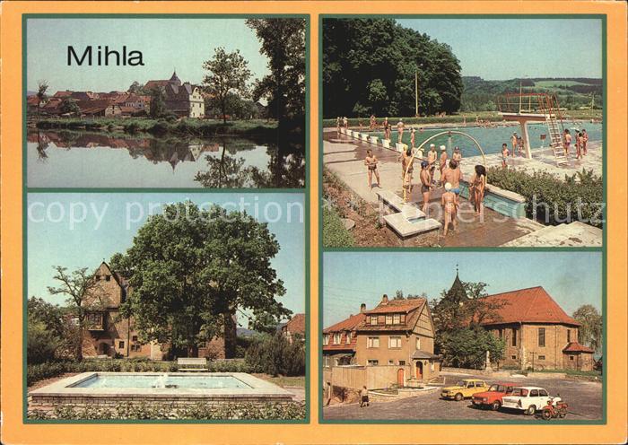Mihla An der Werra Freibad Graues Schloss Markt