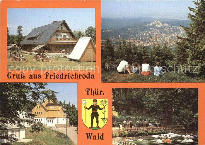 Friedrichroda Heuberghaus am Rennsteig Adolphsblick Spiessberghaus Bergtheater