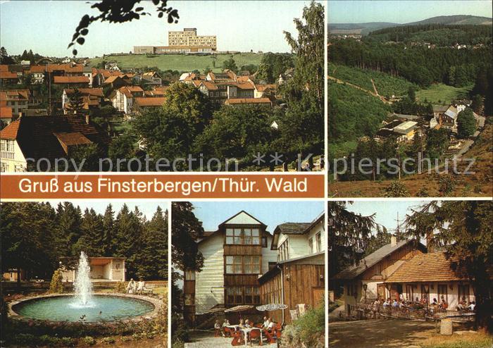 Finsterbergen FDGB Erholungsheim Wilh Pieck Leinagrund Naturpark Huellrod VdN Ku