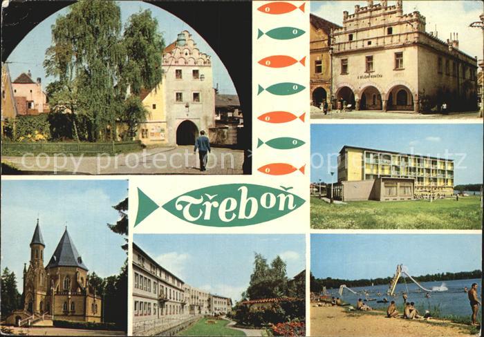 Trebon Czechia Svinska brana Interhotel Svet Schwarzenberska hrobka Statni lazne