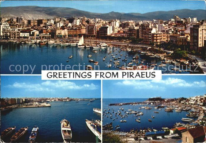 Piraeus Panorama Hafenpartie