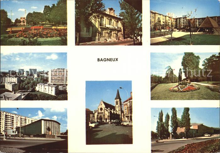 Bagneux Allier Kirche Park Teilansichten