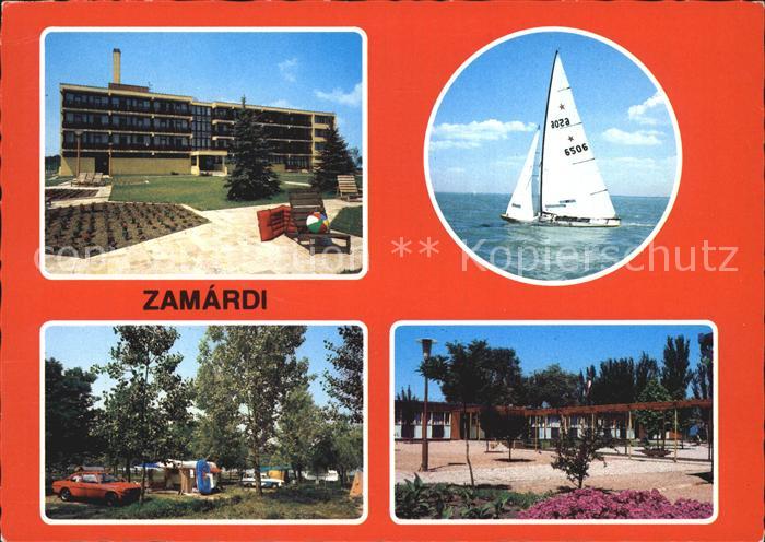 Zamardi Hotel Camping Segelboot