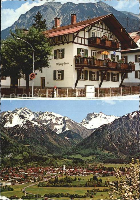 Oberstdorf Gaestehaus Wolfgang Haus Gesamtansicht