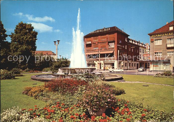 Kaiserslautern Am Fackelrondell Fontaene