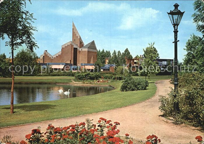 Bocholt Westfalen St Paul mit Parksiedlung