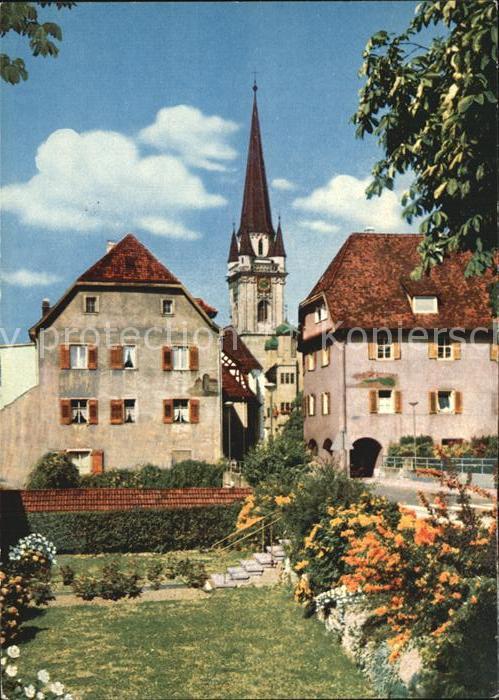 Radolfzell Bodensee Obertor mit Muenster