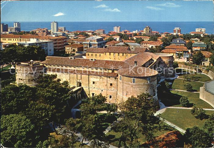 Pesaro Panorama parziale e Rocca Costanza