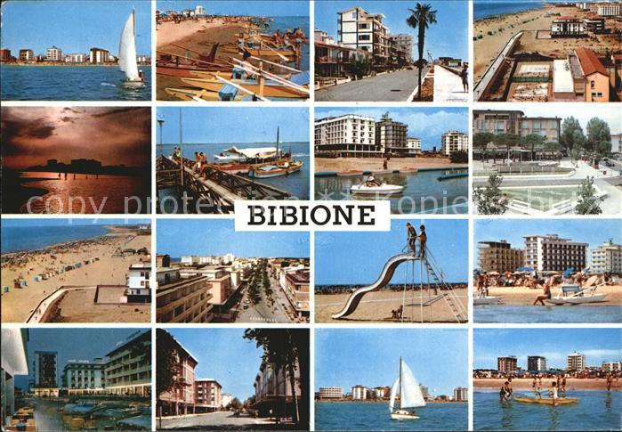 Bibione Strand Hafen Teilansichten