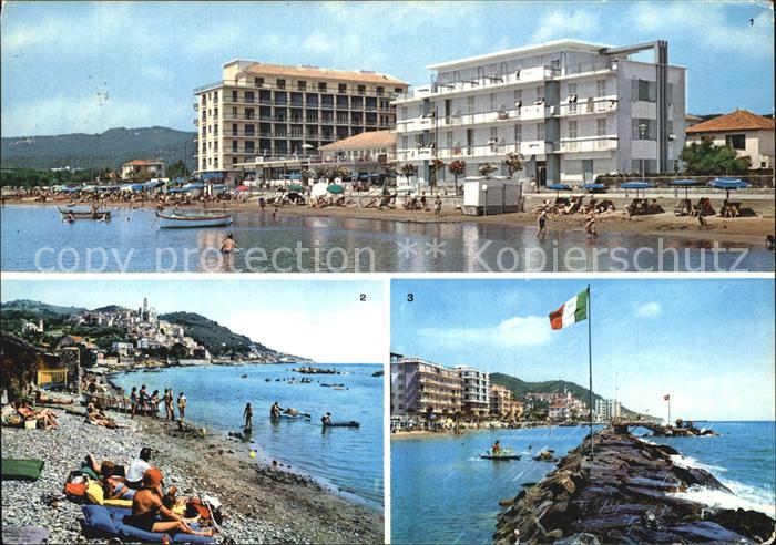 San Bartolomeo del Cervo Azienda EM Cervo Ligure Spiaggia La scogliera