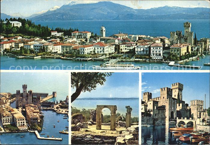 Sirmione Lago di Garda Panorama Castello Porto