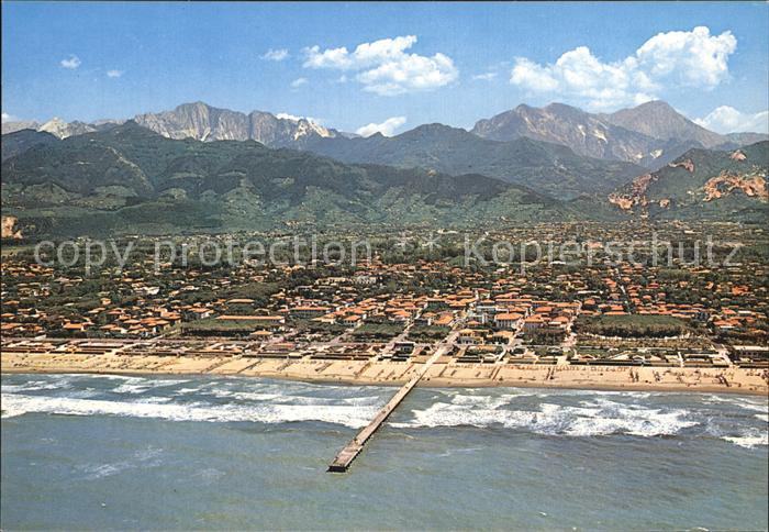 Forte dei Marmi Panorama dall aereo